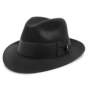 Stetson Fedora Temple - Stetson Fur Felt Fedora Hat - TFTMPL