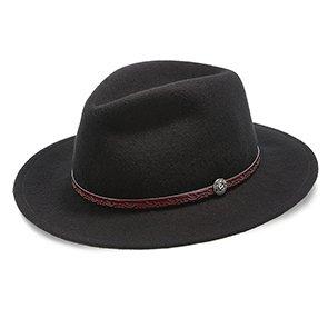 Stetson Fedora Cromwell - Stetson Crushable Wool Fedora Hat - TWCMWL
