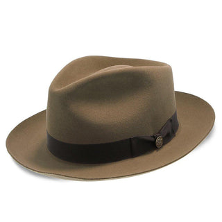 Stetson Fedora Chatham - Stetson Fur Felt Fedora Hat - TFCHAT