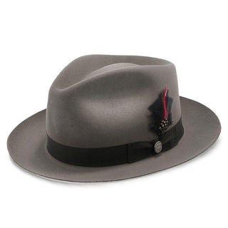 Stetson Fedora Chatham - Stetson Fur Felt Fedora Hat - TFCHAT