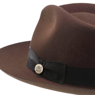 Stetson Fedora Chatham - Stetson Fur Felt Fedora Hat - TFCHAT