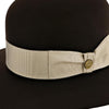 Stetson Fedora Jamestown - Stetson Wool Felt Open Crown Fedora Hat
