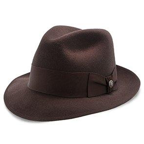 Stetson Fedora Stetson Frederick Wool Felt Fedora Hat - TWFRDK
