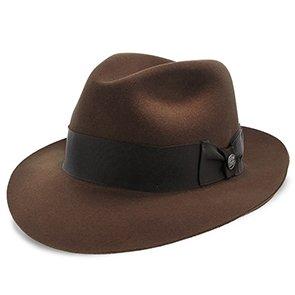Stetson Fedora Temple - Stetson Fur Felt Fedora Hat - TFTMPL