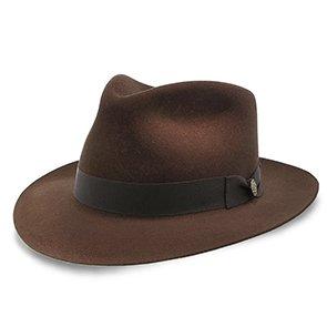 Stetson Fedora Chatham - Stetson Fur Felt Fedora Hat - TFCHAT