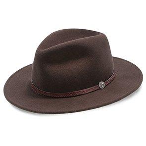 Cromwell Stetson Crushable Wool Fedora Hat TWCMWL