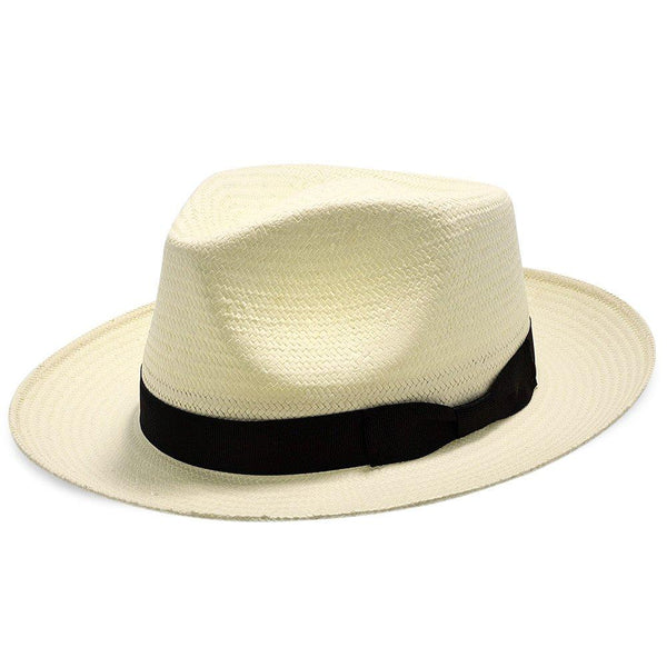 Mens Stetson Reward Shantung Straw Outdoor Fedora Hat