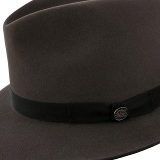 Stetson Fedora Runabout - Stetson Fur Felt Packable Fedora Hat - TFFRUN