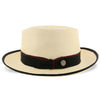 Stetson Fedora St Tropez - Stetson Grade 20 Panama Straw Fedora Hat