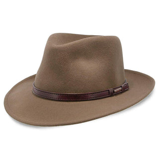 Stetson Fedora Stetson Cruiser Crushable Wool Felt Fedora Hat - TWCRUR