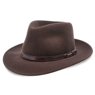 Stetson Fedora Stetson Cruiser Crushable Wool Felt Fedora Hat - TWCRUR