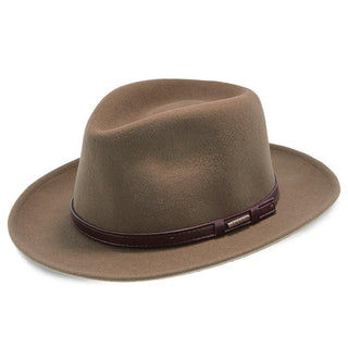 Stetson Fedora Stetson Cruiser Crushable Wool Felt Fedora Hat - TWCRUR