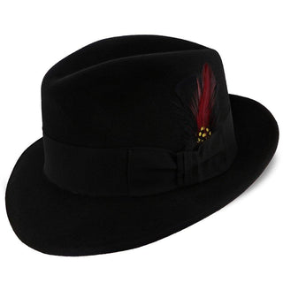Stetson Fedora Stetson Frederick Wool Felt Fedora Hat - TWFRDK