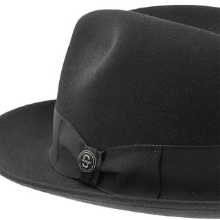 Stetson Fedora Stetson Frederick Wool Felt Fedora Hat - TWFRDK