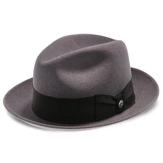 Stetson Fedora Stetson Frederick Wool Felt Fedora Hat - TWFRDK
