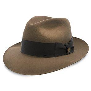 Stetson Fedora Temple - Stetson Fur Felt Fedora Hat - TFTMPL
