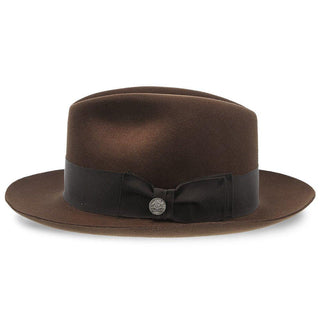 Stetson Fedora Temple - Stetson Fur Felt Fedora Hat - TFTMPL