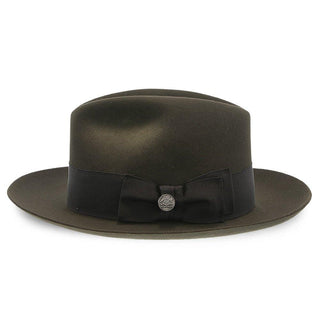 Stetson Fedora Temple - Stetson Fur Felt Fedora Hat - TFTMPL