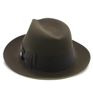 Stetson Fedora Temple - Stetson Fur Felt Fedora Hat - TFTMPL