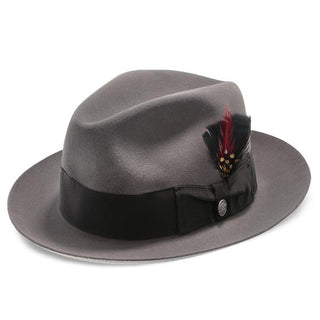 Stetson Fedora Temple - Stetson Fur Felt Fedora Hat - TFTMPL