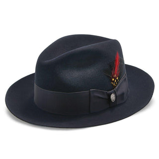 Stetson Fedora Temple - Stetson Fur Felt Fedora Hat - TFTMPL
