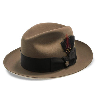 Stetson Fedora Temple - Stetson Fur Felt Fedora Hat - TFTMPL