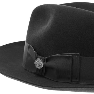 Stetson Fedora Temple - Stetson Fur Felt Fedora Hat - TFTMPL