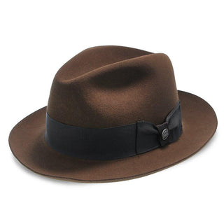 Stetson Fedora Temple - Stetson Fur Felt Fedora Hat - TFTMPL