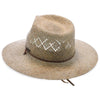 Stetson Fedora Terrace Stetson Outdoor Vented Seagrass Fedora Hat