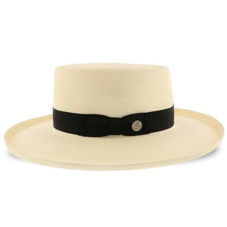 Stetson Gambler Colonel - Stetson Shantung Straw Gambler Hat