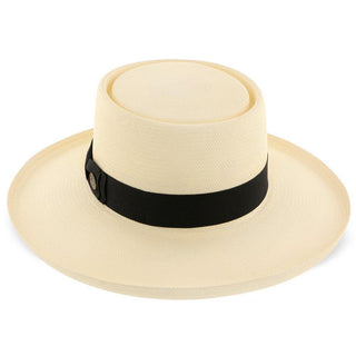 Stetson Gambler Colonel - Stetson Shantung Straw Gambler Hat