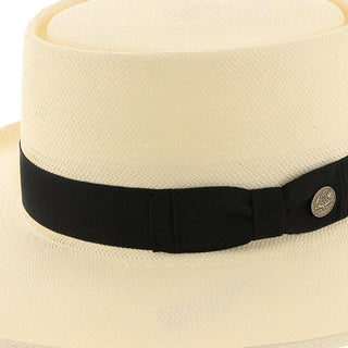 Stetson Gambler Colonel - Stetson Shantung Straw Gambler Hat