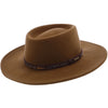 Stetson Gambler Kelso - Stetson Crushable Wool Felt Gambler Hat