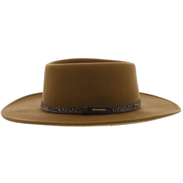 Kelso Stetson Crushable Wool Felt Gambler Hat