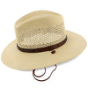 Stetson Outback Airway - Stetson Panama Straw Safari Hat - TSARWY