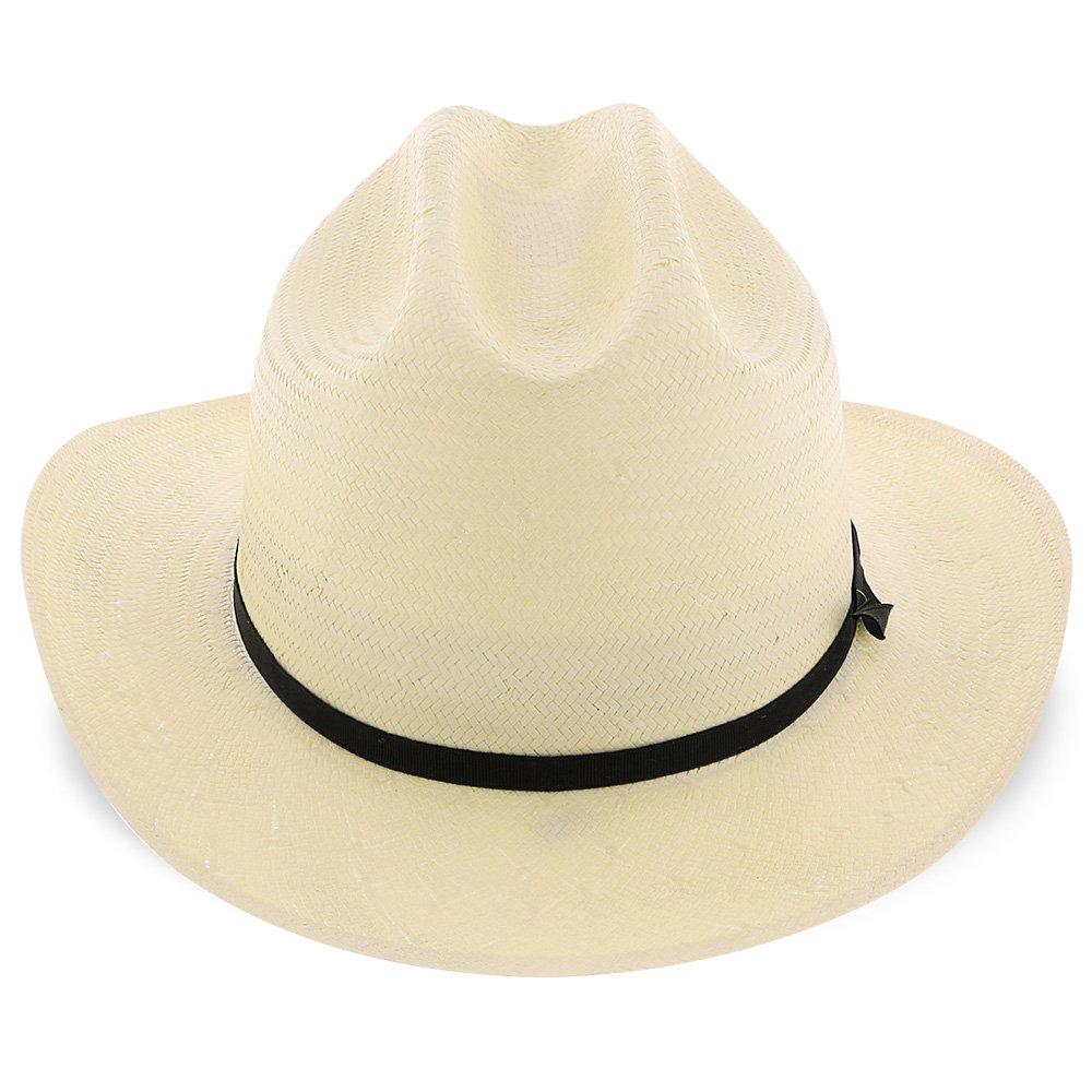 Open Road 25 - Stetson Shantung Panama Straw Western Hat