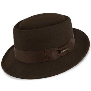 Stetson Porkpie Cranston - Stetson Wool Felt Porkpie Hat