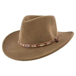 Stetson Western Santa Fe - Stetson Wool Felt Crushable Western Hat - SWSTFE