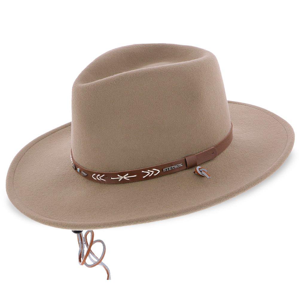 Santa Fe Stetson Wool Felt Crushable Western Hat SWSTFE