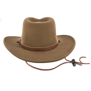 Stetson Western Santa Fe - Stetson Wool Felt Crushable Western Hat - SWSTFE