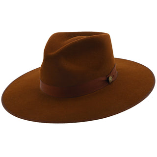 Stetson Wide Brim Midtown B - Stetson Wool Felt Fedora Hat