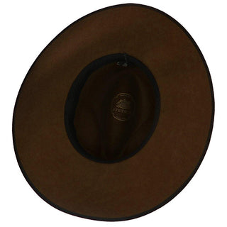 Stetson Wide Brim Shadow - Stetson Wool Felt Fedora Hat
