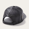 Stetson Oily Timber Leather Baseball Cap