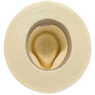 Sunbody Fedora Fine Palm Tear Drop Fedora - Natural Hand Woven Fine Guatemalan Palm Hat
