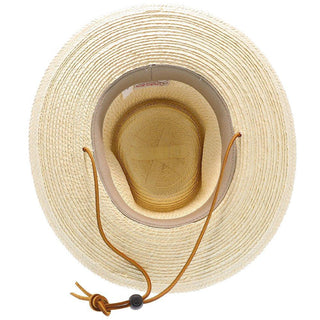 Sunbody Outback Jacob's Hat - Natural Hand Woven Guatemalan Palm Hat