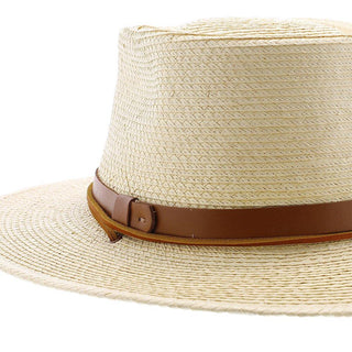 Sunbody Outback Jacob's Hat - Natural Hand Woven Guatemalan Palm Hat