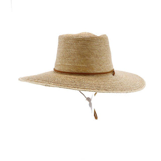 Sunbody Oak Tear Drop - Colored Natural Hand Woven Guatemalan Oak Colored Palm Hat