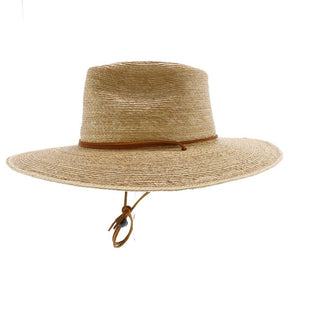 Sunbody Oak Tear Drop - Colored Natural Hand Woven Guatemalan Oak Colored Palm Hat