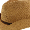 Tropical Trends Western Betty - Tropical Trends Natural 100% Toyo Straw Western Hat