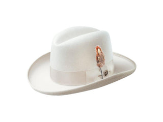 Valerio - Stacy Adams Royal Wool Felt Homburg Hat